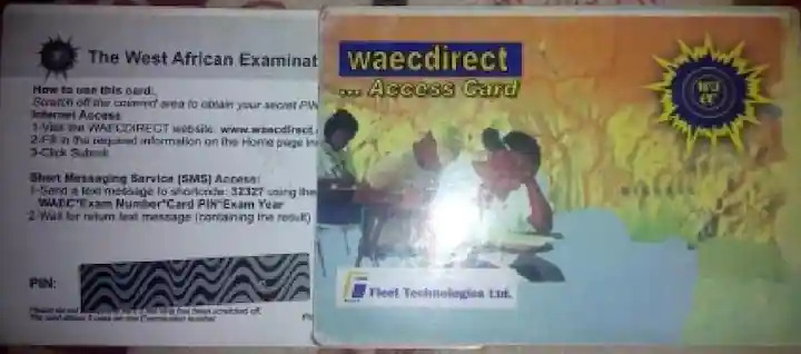 WAEC Scratch Card - Triple G Limited